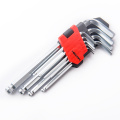 9pcs multi bike bicycle repair hand tool kit metric L sharpe long arm ball point head allen hex hexagon key wrench set